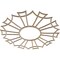 Ekena Millwork Augustus Wood Fretwork Pierced Ceiling Medallion, Birch, 28"OD x 9 7/8"ID x 1/4"T CMWP28X28X0250AUBI - alternate 5